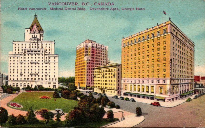 Canada Vancouver Hotel Vancouver Medical-Dental Building Devonshire Apartment...
