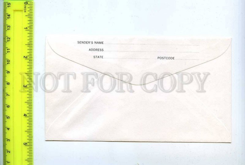 254814 AUSTRALIA Industry Series Fruit Beef fish Rice 1972 FDC