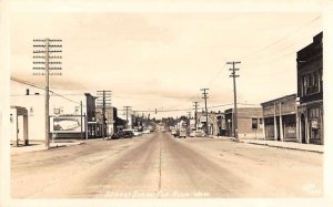 Cle Elum Washington Street Scene Real Photo Vintage Postcard AA43251