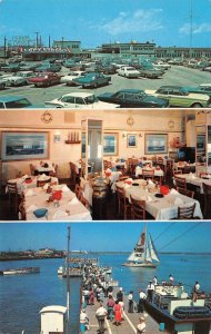 CAPTAIN STARN'S RESTAURANT Atlantic City, New Jersey 1960s Vintage Postcard