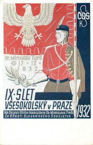 Czech Republic, Sokol, IXSlet Vsesokolsky 1932 V Praze, Poster Art