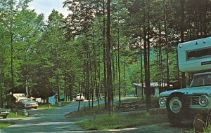 Camping at Crooked Run Campground, Prince Gallitzin State Park Cambria County...