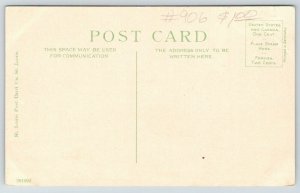 St Louis Missouri~Jefferson Barracks Army Post~Wooden Path~c1910 Postcard