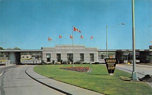 The Canadian Flag Bluewater Bridge Port Huron MI 