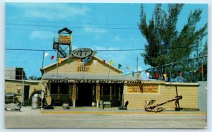 KEY WEST, Florida FL ~ Entrance TURTLE KRAALS Aquarium Roadside c1960s  Postcard