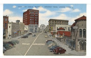 TX - Texarkana. State Line Avenue ca 1940's