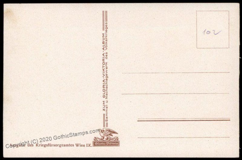 Germany Austria WWI Festung Rozan Fortress Eastern Front Patriotic Gloria G66259