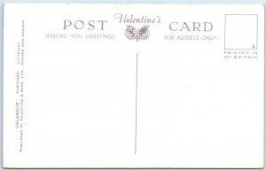 c1930s Canterbury, UK Cathedral Art Postcard Gothic Church Interior Multi Vu A38