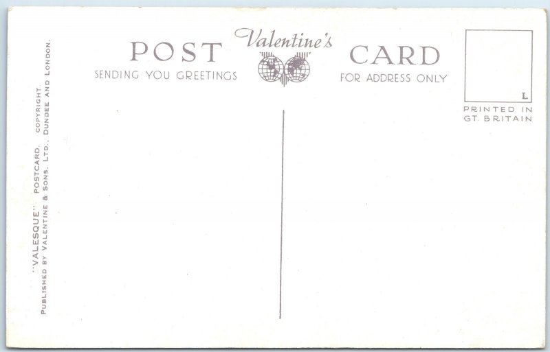 c1930s Canterbury, UK Cathedral Art Postcard Gothic Church Interior Multi Vu A38