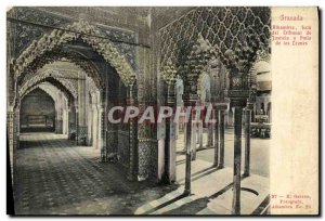 Postcard Old Granada Alhambra