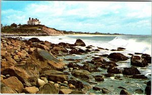 Postcard WATER SCENE New England Maine ME AL5233