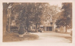 STAMFORD CT~UNIDENTIFIED RESIDENCE~1911 REAL PHOTO POSTCARD