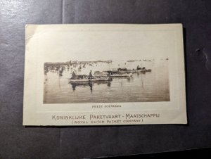 Mint Dutch East Indies RPPC Postcard Royal Packet Navigation Co