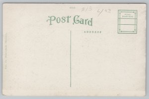 Berlin Wisconsin~Green Lake County Training School~Students @ Door~1910 Blue Sky