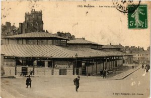 CPA RENNES - Les Halles des Lices (478526)