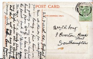 Genealogy Postcard - Family History - Long - Everton Street - Southampton  U3925