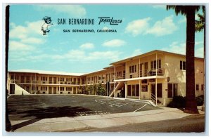c1950's San Bernardino Travel Lodge San Bernardin California CA Vintage Postcard