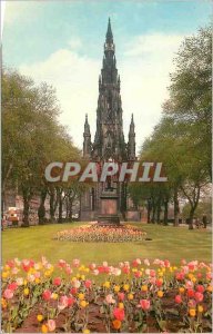 Modern Postcard The Scott Monument Edinburgh