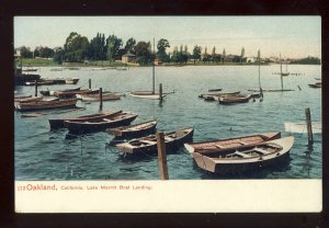 Oakland, California/CA Postcard, Lake Merritt Boat Landing