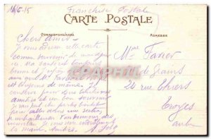 Postcard Old Army Camp Mailly Aerial Squadron Sapper aviator Bregi on its Bre...