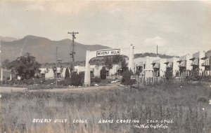 H39/ Colorado Springs Colorado RPPC Postcard c1931 Beverly Hills Lodge 22
