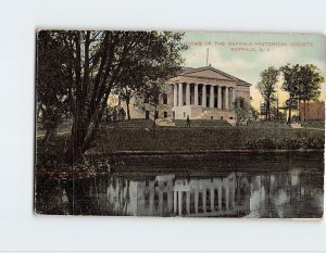 Postcard Home Of The Buffalo Historical Society, Buffalo, New York
