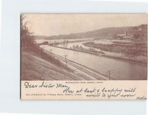 Postcard Housatonic Dam, Derby, Connecticut