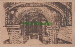 Malta Postcard - Valletta Chapel of Bones  RS33861