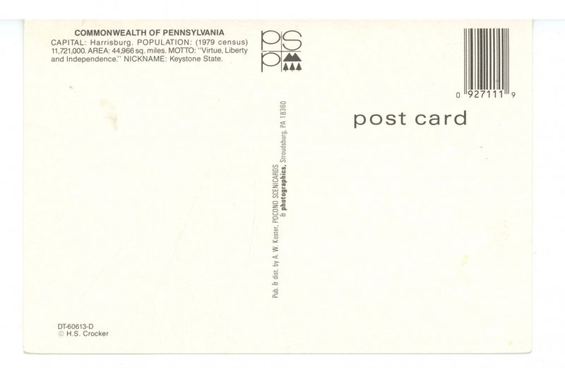 PA - Pennsylvania Map & Highlights   (continental size)