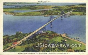 Mount Hope Bridge - Newport, Rhode Island RI  