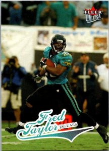 2004 Fleer Football Card Fred Taylor Jacksonville Jaguars sk9314