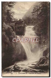 Old Postcard Cauterets Cascade or Cerisey