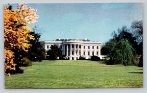 The White House Washington D.C. Vintage Postcard 1630