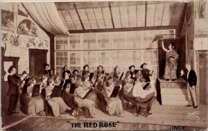 The Red Rose Musical Comedy Scene John C. Fisher Advertising Kraus Postcard H35