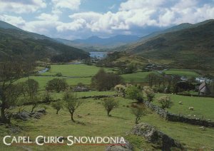 Wales Postcard - Capel Curig, Snowdonia    RR8414