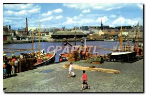 Postcard Modern Arbroath Harbor