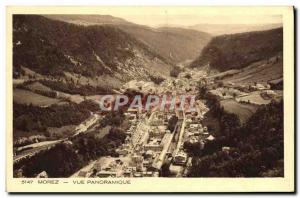 Old Postcard Morez Panoramic