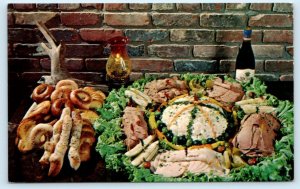 TOLEDO, Ohio OH ~ Party Tray THE BAGEL PLACE Roadside 1970s Advertising Postcard