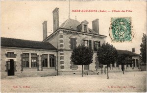 CPA MÉRY-sur-SEINE L'École des Filles Aube (100877)