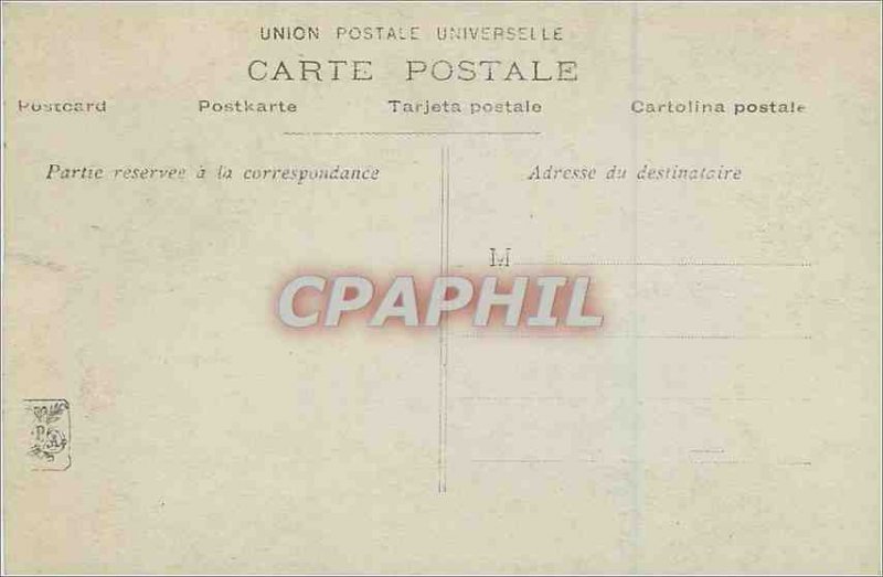 Old Postcard 1910 Marcel Rieder Salon Elephants