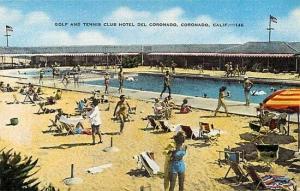 CA, Coronado, California, Hotel Del Coronado, Golf & Tennis Club, E.C. Kropp 