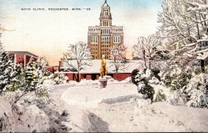 Minnesota Rochester The Mayo Clinic In Winter 1944