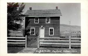 c1940 Real Photo PC; Buffalo Bill's Boyhood Home, Cody WY Park County Unposted