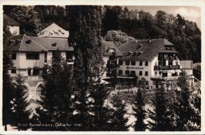 Italy Hotel Bemelmans Collalbo Bozen Vintage Postcard C207