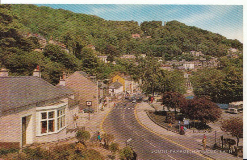 Derbyshire Postcard - South Parade - Matlock Bath - Ref 5897A