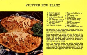 Recipe - Stuffed Egg Plant