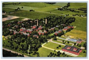 Aerial View Of Easthaven Indiana State Hospital Richmond IN Vintage Postcard 