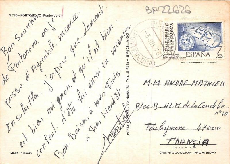 BF22626 porto novo pontevedra spain