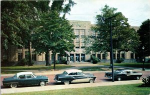 Jamestown New York NY Junior Senior High School Antique Cars Postcard Unused UNP 