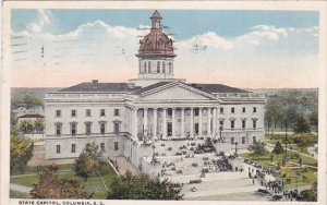 State Capitol Columbia South Carolina 1921 Curteich